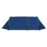 Vidaxl tent 4-persoons marineblauw en groen