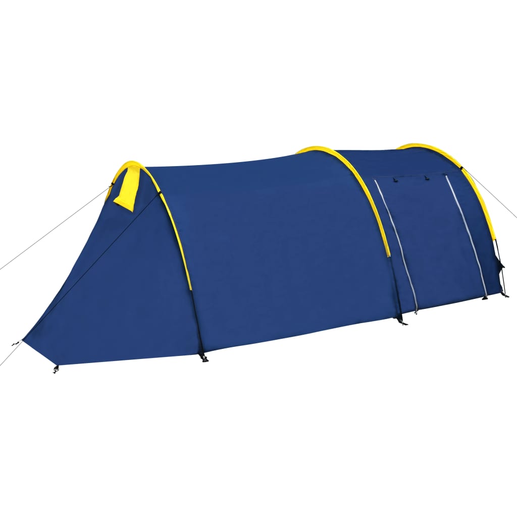 Tenda Vidaxl Giallo blu navy 6 persone