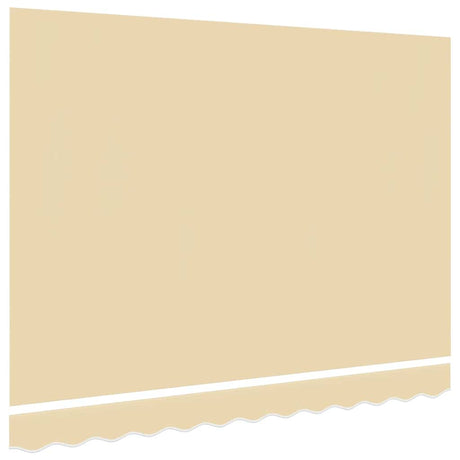 Vidaxl vervangingsdoek voor luifel 300x250 cm polyester crèmekleurig