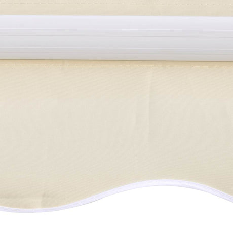Vidaxl luifeldoek 3x2,5 m canvas crème