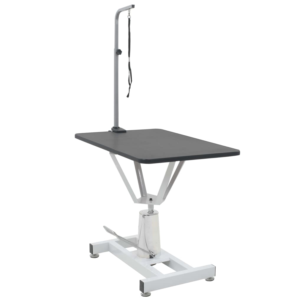 Vidaxl Hydraulically rotating trim table with leash option