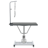 Vidaxl Hydraulically rotating trim table with leash option