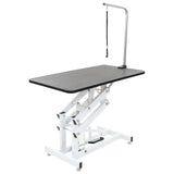 Vidaxl Hydraulically adjustable trim table with leash option