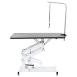 Vidaxl Hydraulically adjustable trim table with leash option