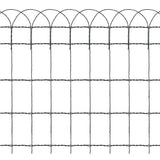 Separazione del bordo Vidaxl 10x0,65 m in polvere -rivestimento