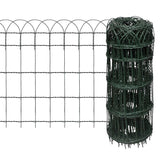 Vidaxl Border separation 25x0.65 m powder -coated iron