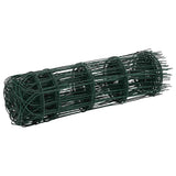 Vidaxl borderafscheiding 25x0,65 m gepoedercoat ijzer