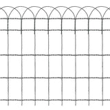 Vidaxl Border separation 25x0.65 m powder -coated iron