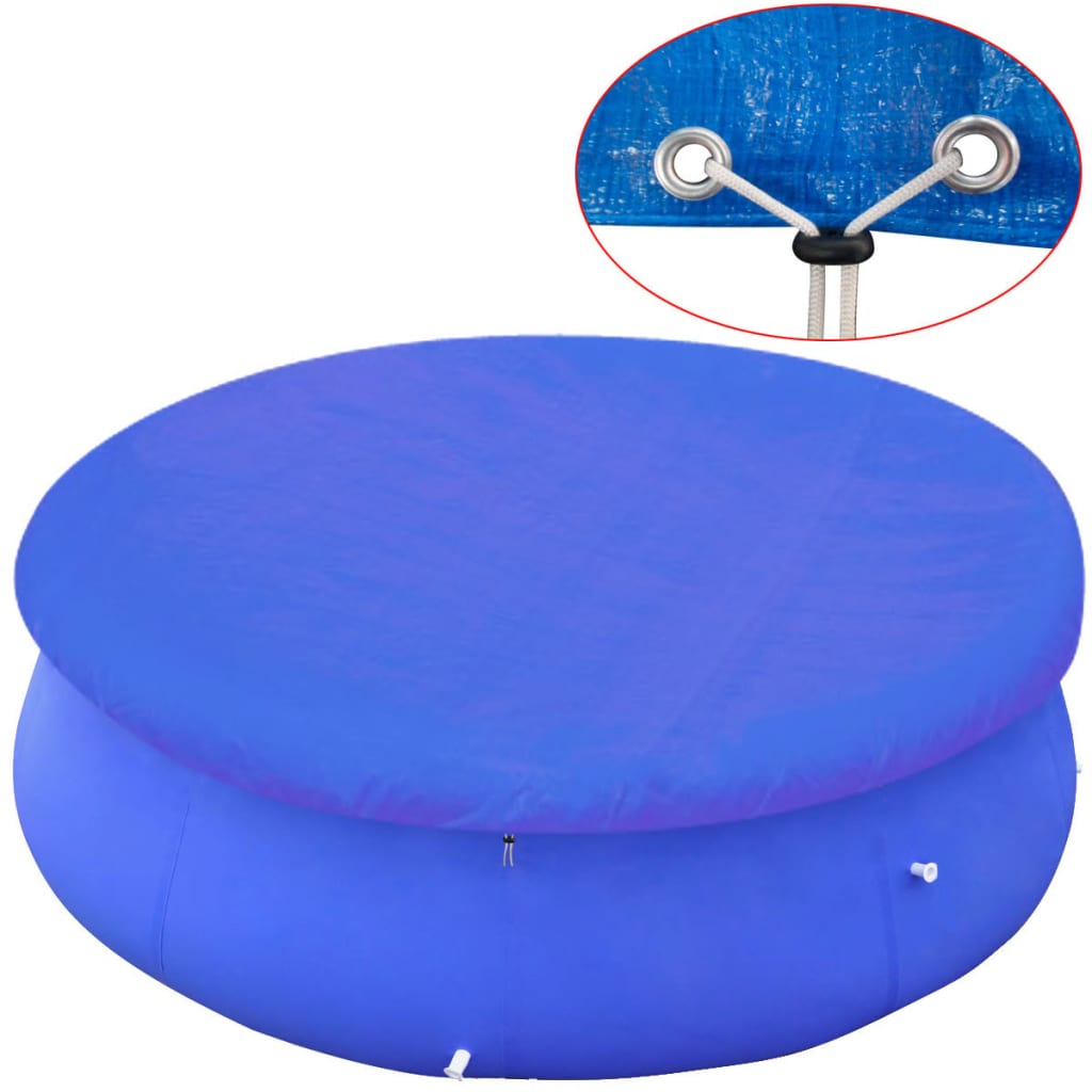 Vidaxl pool cover for 300 cm above ground swimming pool round