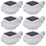 Vidaxl solar buitenlampset 6 stuks wit