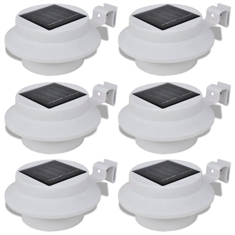 Vidaxl solar buitenlampset 6 stuks wit