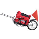 Vidaxl Bicycle Transport Trailer med 1 hjul og opbevaringspose