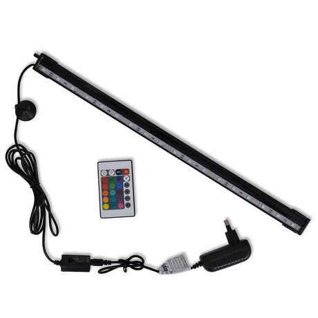 Vidaxl led-aquariumlamp met bubbels rgb 48 cm