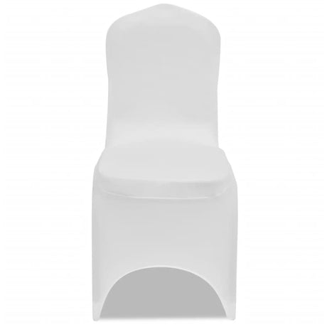 Vidaxl stoelhoes stretch wit (6 stuks)