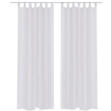 Vidaxl gordijn wit 140x245 cm (2 stuks)