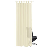 Vidaxl gordijn crème 140x245 cm (2 stuks)