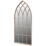 Vidaxl Garden Mirror Gothic Bow -Amasato 50x115 cm