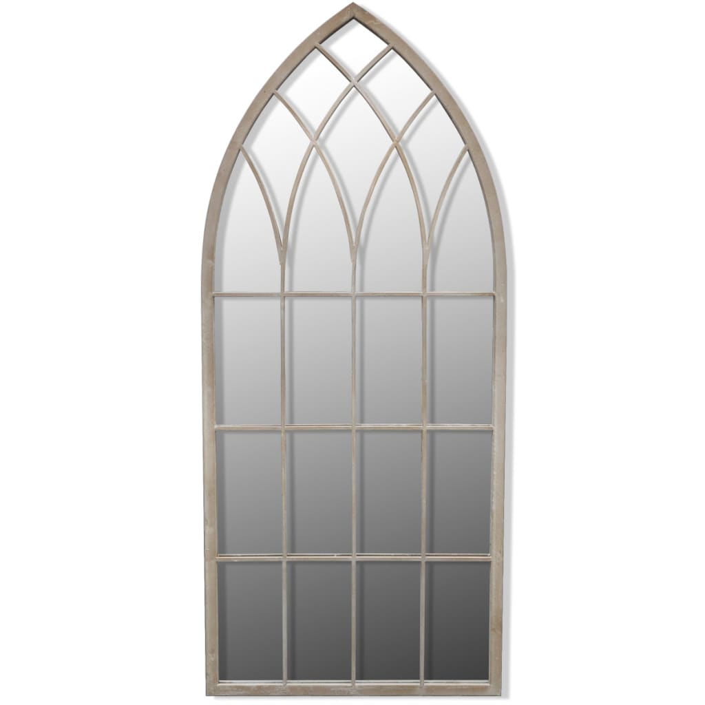 Vidaxl Garden Mirror Gothic Bow -Amasato 50x115 cm