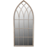 Vidaxl Garden Mirror Gothic Bow -Amasato 50x115 cm