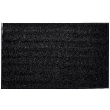 Vidaxl deurmat 90x60 cm pvc zwart