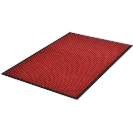 Vidaxl deurmat 120x180 cm pvc rood