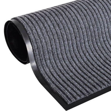 Vidaxl deurmat 120x180 cm pvc grijs
