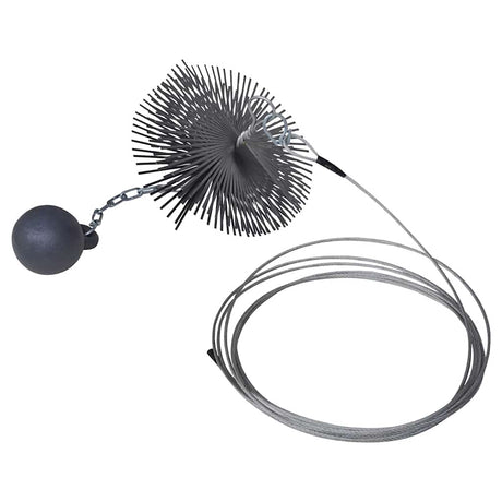 Vidaxl schoorsteenveegborstel rond ø 25 cm