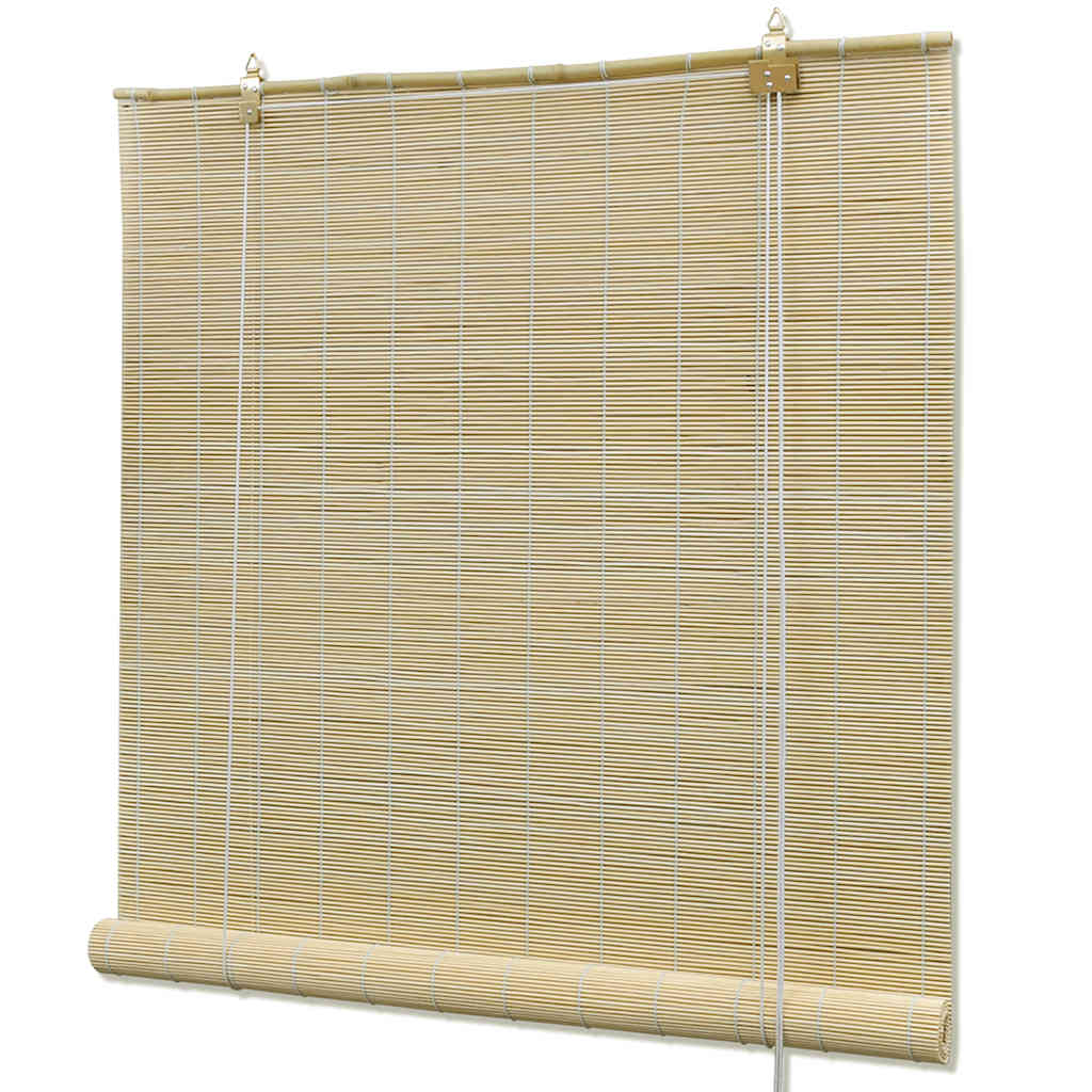 Vidaxl Roller Blind 80x160 cm Bambus naturlig