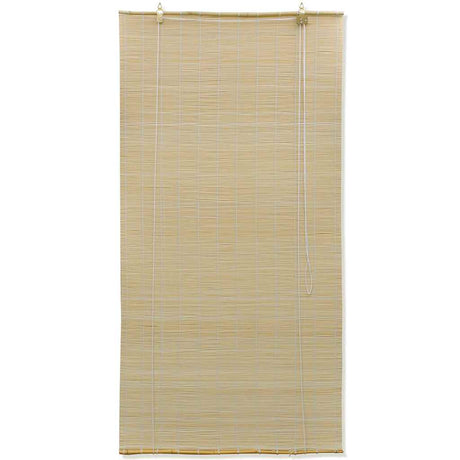 Vidaxl rolgordijn 80x160 cm bamboe natuurlijk