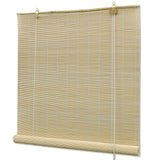 Vidaxl rullo cieco 140x160 cm bambù naturale