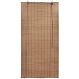 Vidaxl rullo cieco 100x160 cm Bamboo marrone