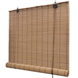 Vidaxl rullo cieco 120x220 cm Bamboo marrone