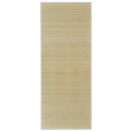 Vidaxl tapijt rechthoekig 150x200 cm bamboe naturel
