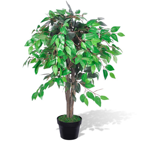 Vidaxl kunst vijgenboom met pot 90 cm