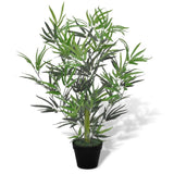 Vidaxl arbre artificiel avec bambou en pot 80 cm