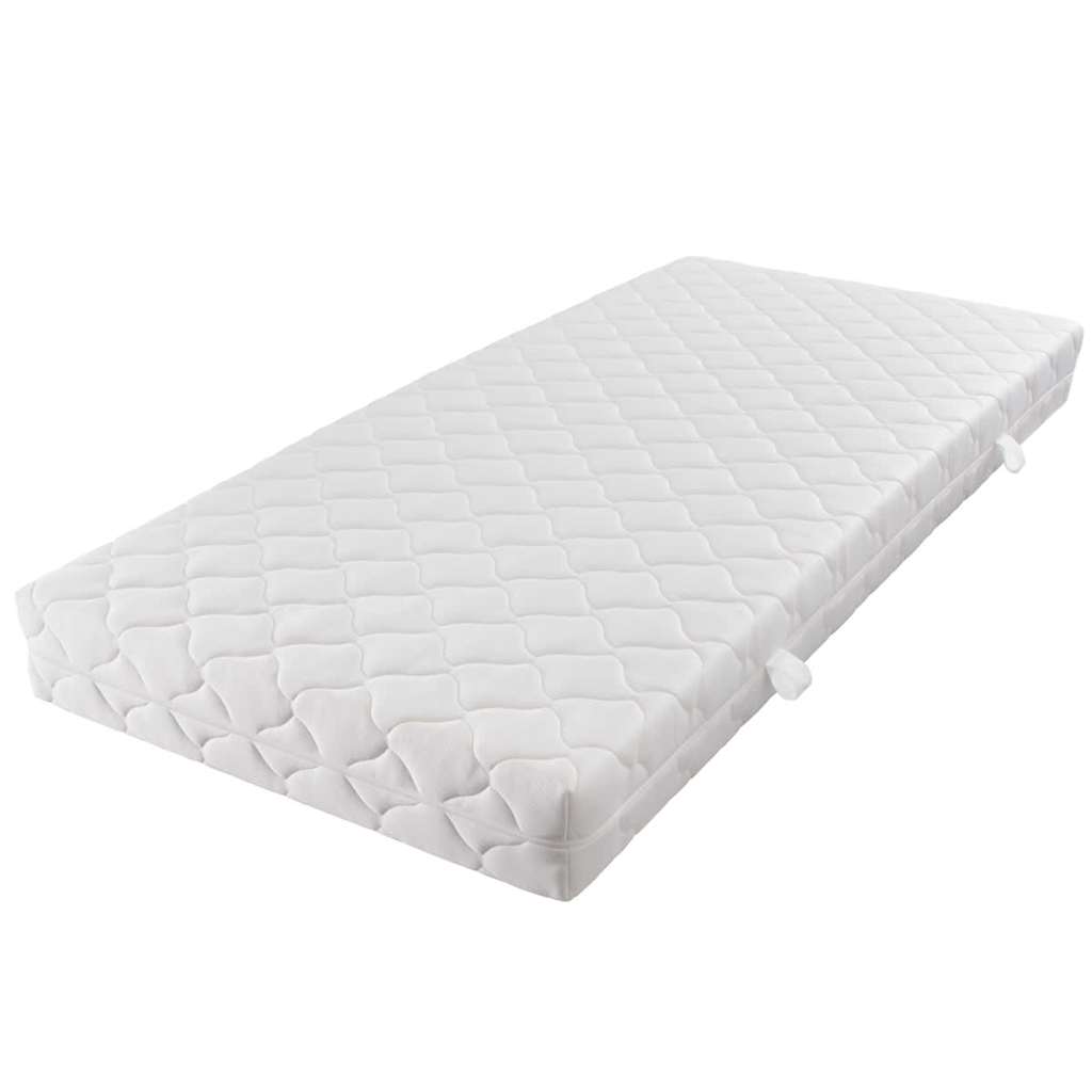 Vidaxl matras met een wasbare hoes 200x180x17 cm h3