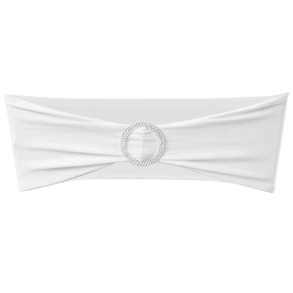 Vidaxl decoratief stoellint met een diamant 25 stuks (wit)