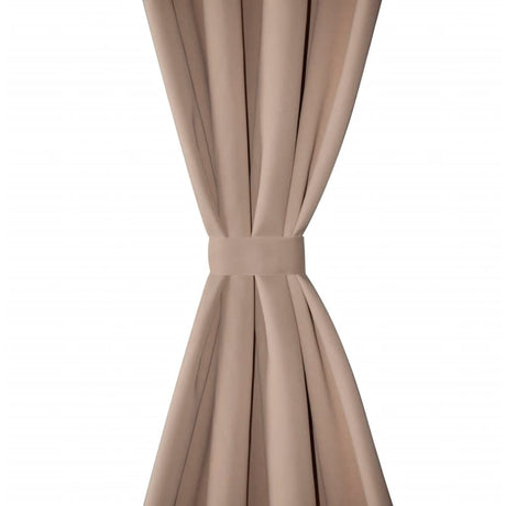 Vidaxl gordijnen met metalen ringen 135 x 245 cm 2 stuks (creme)
