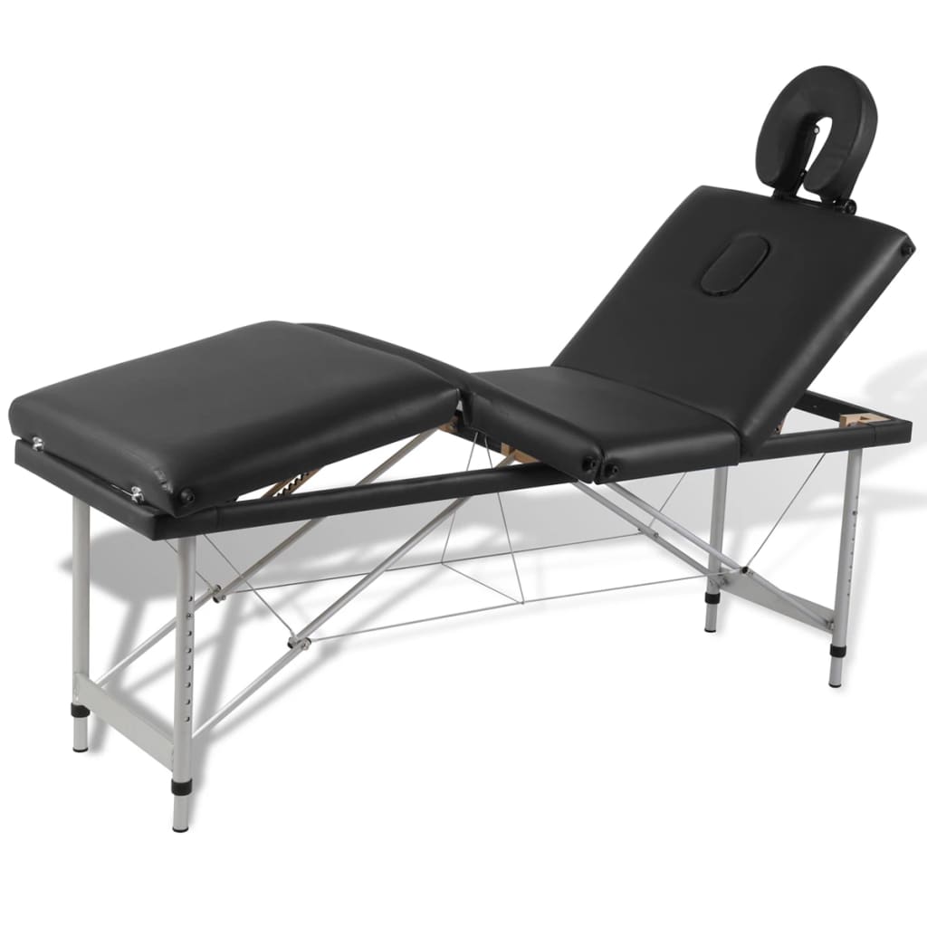 Table de massage vidaxl avec 4 zones