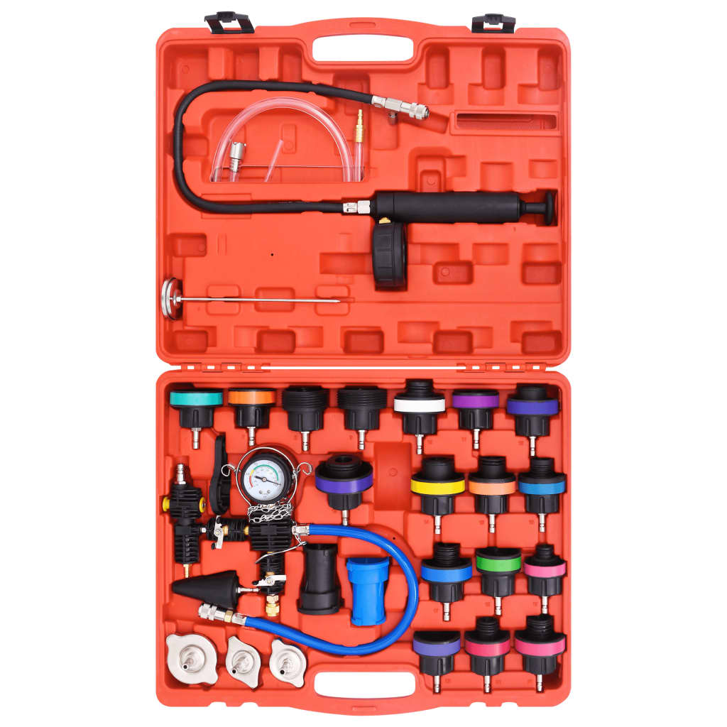 Vidaxl 28-Deel Heizkierperdrock Tester Set