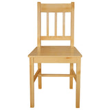 Vidaxl eetkamerstoelen 4 st grenenhout