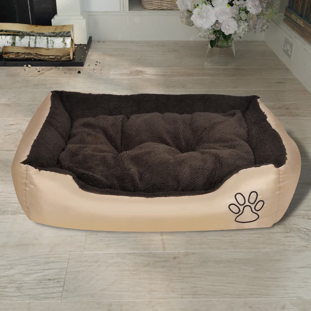 Canasta de perros Vidaxl con almohada LED XL