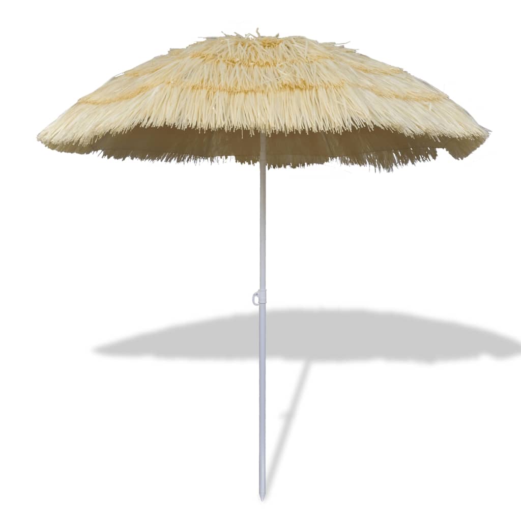 Vidaxl Strandparasol przechyla się w stylu Hawajów