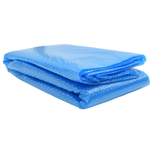 Vidaxl zwembadzeil rechthoekig 450 x 220 cm pe blauw