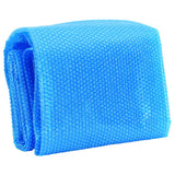 Vidaxl zwembadzeil rechthoekig 450 x 220 cm pe blauw
