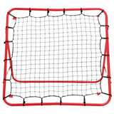 Vidaxl voetbal kickback rebounder verstelbaar 100x100 cm