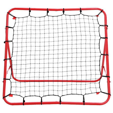 Vidaxl voetbal kickback rebounder verstelbaar 100x100 cm