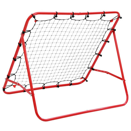 Vidaxl voetbal kickback rebounder verstelbaar 100x100 cm