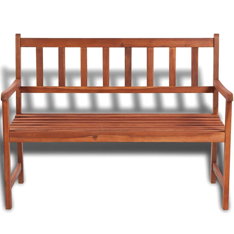Vidaxl tuinbank 120 cm massief acaciahout