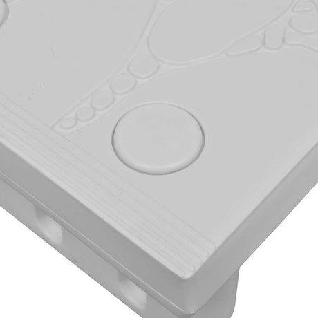 Vidaxl spatrap wit